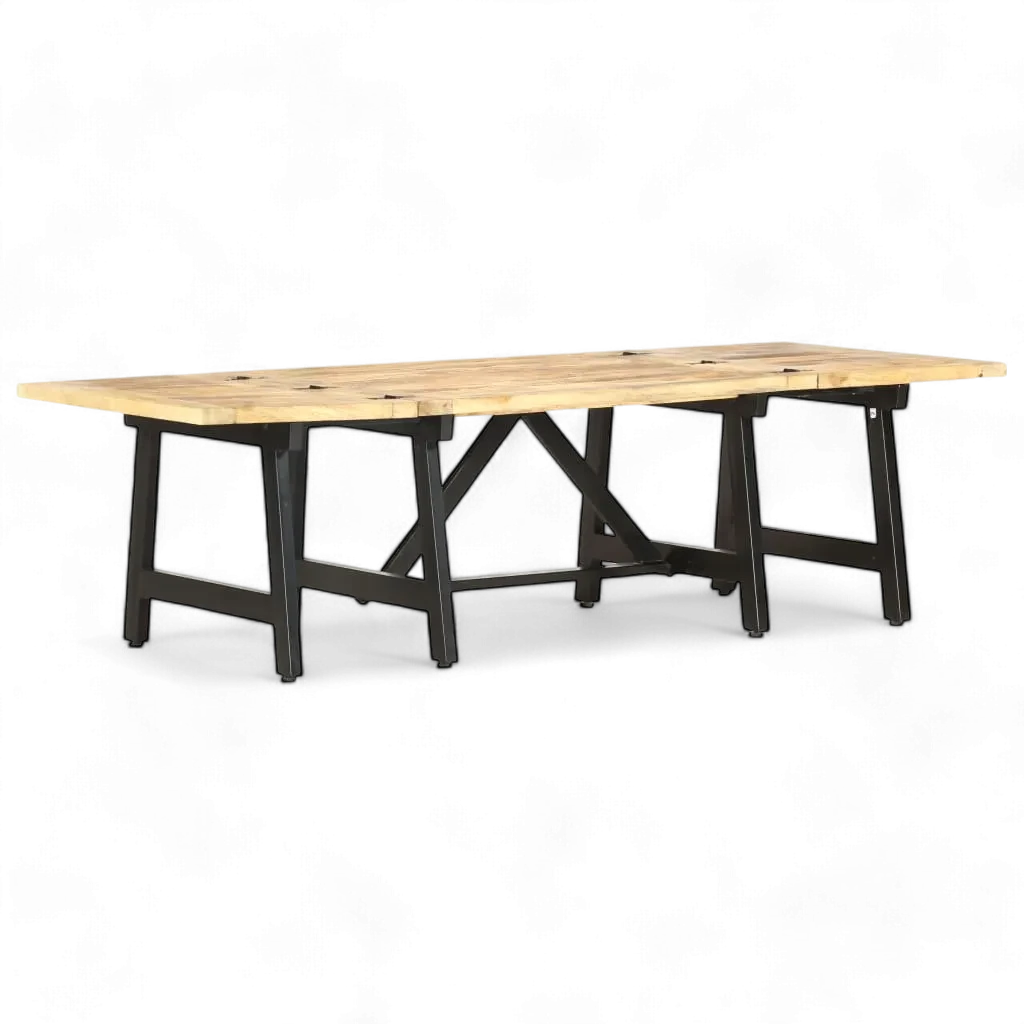 grande table basse de salon en bois