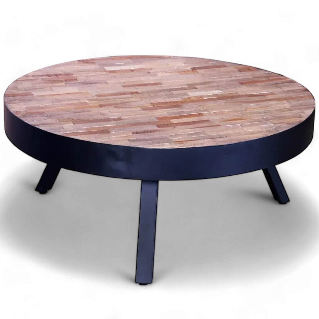 petite table basse de salon en bois